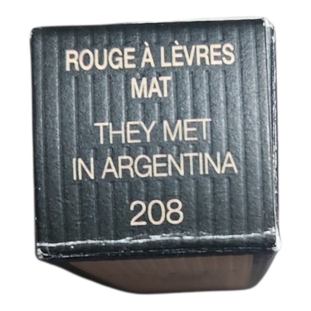 Gucci NIB Sheer Lipstick 208 “They Met in Argentina” 0.12 oz / 3.5 g - Picture 2 of 3